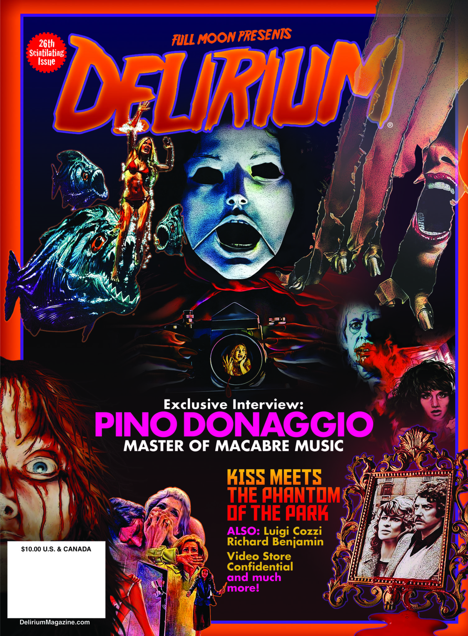 Delirium Magazine Cult, SciFi, Fantasy & Exploitation